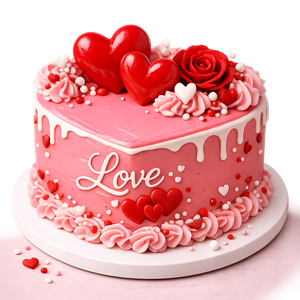 Heart Shape Cake